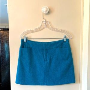 American Eagle Blue Mini Skirt